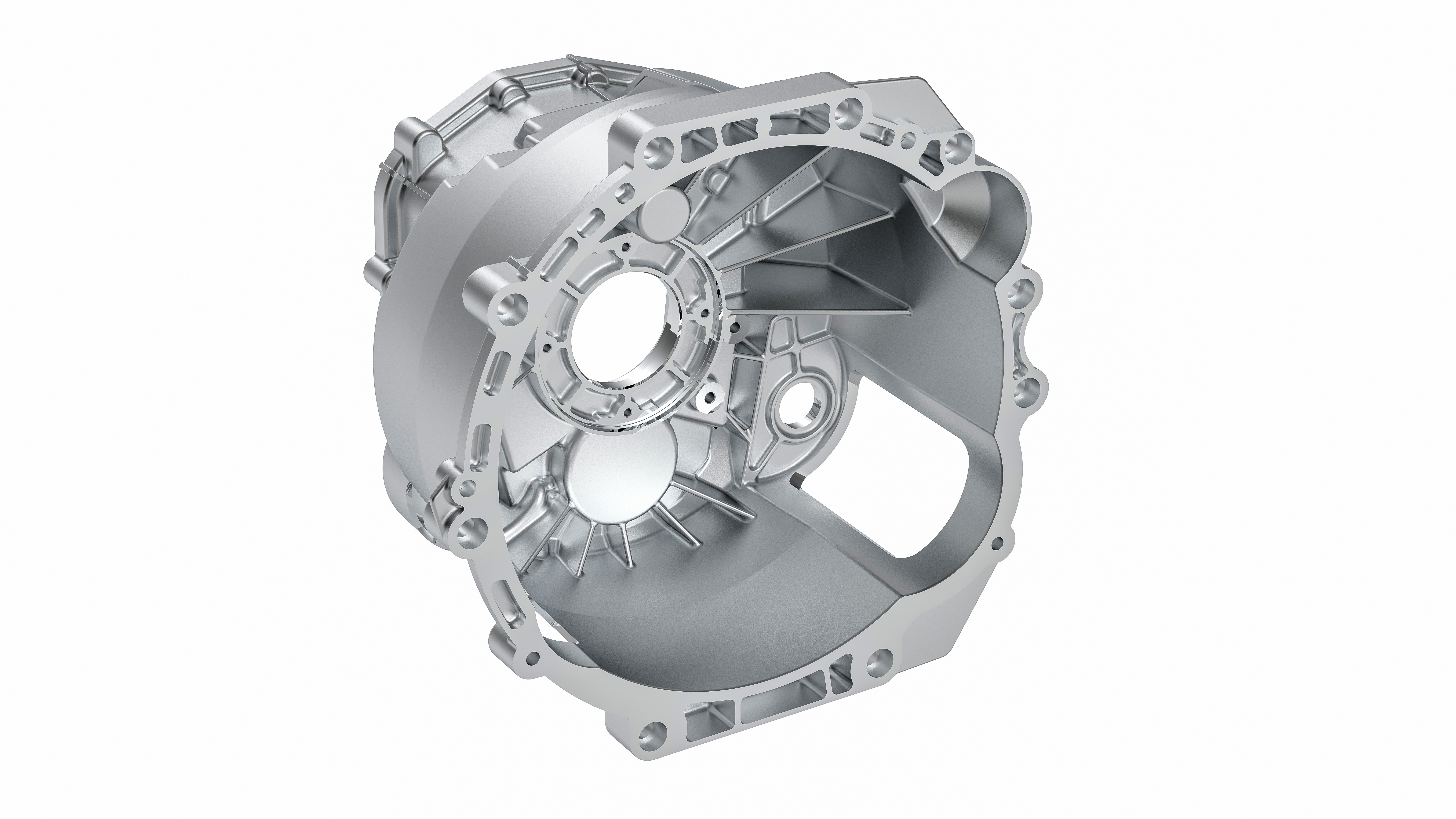 Detailed visualization of a technical component for industrial documentation